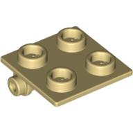 Lego destička 2x2 s pantem, béžová (613405, 4519900, 4143703)